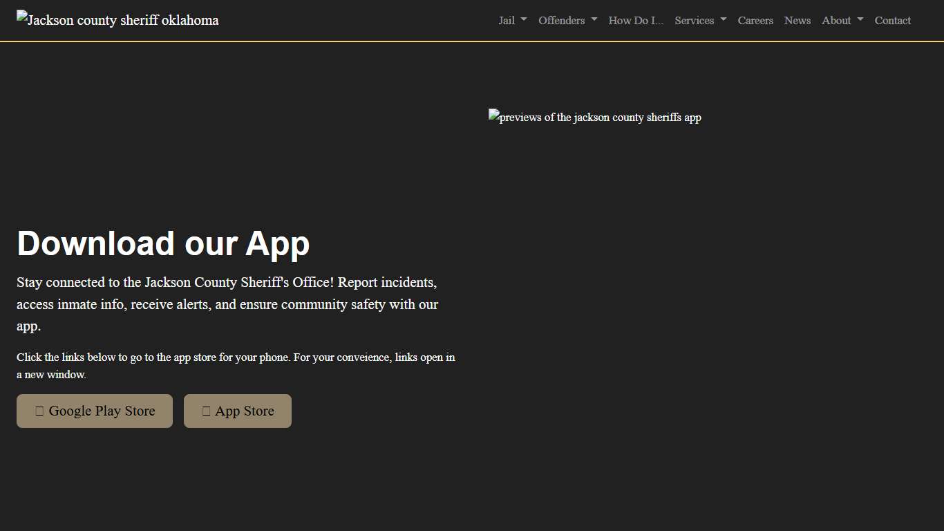 Download our App | Jackson County Sheriff's Office